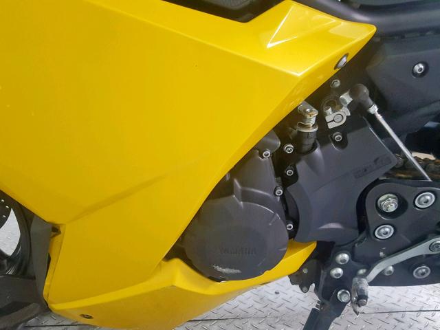 JYARJ18E19A001218 - 2009 YAMAHA FZ6 R YELLOW photo 12