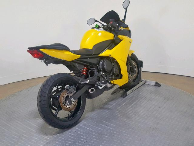 JYARJ18E19A001218 - 2009 YAMAHA FZ6 R YELLOW photo 8