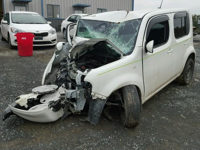 JN8AZ2KR5CT256143 - 2012 NISSAN CUBE BASE WHITE photo 2