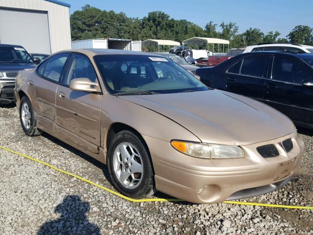 1G2WP52K91F115992 - 2001 PONTIAC GRAND PRIX თაფლისფერი ფოტო 1