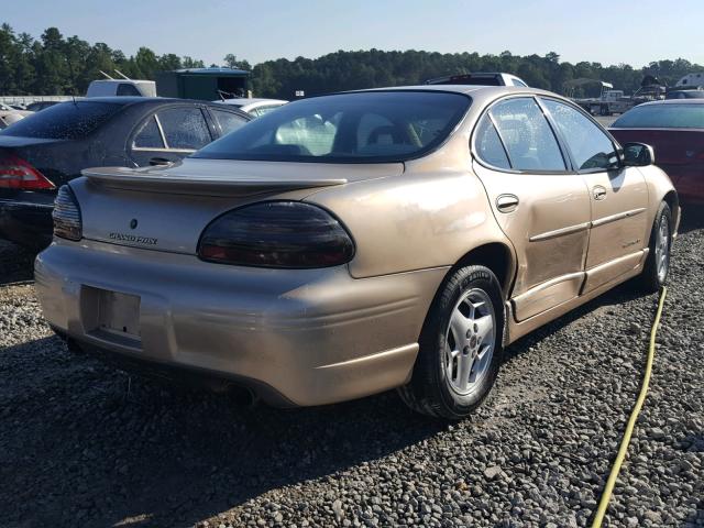 1G2WP52K91F115992 - 2001 PONTIAC GRAND PRIX თაფლისფერი ფოტო 4