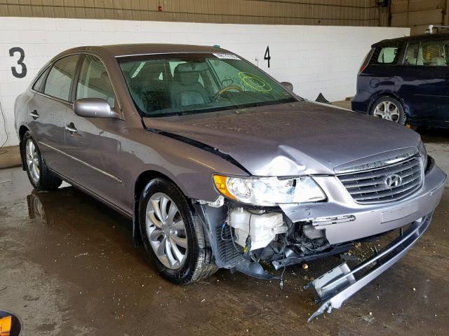 KMHFC46F47A175405 - 2007 HYUNDAI AZERA SE GRAY photo 1