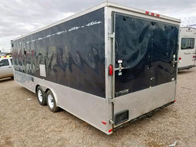 53K852422CF003867 - 2012 CARGO TRAILER BLACK photo 4