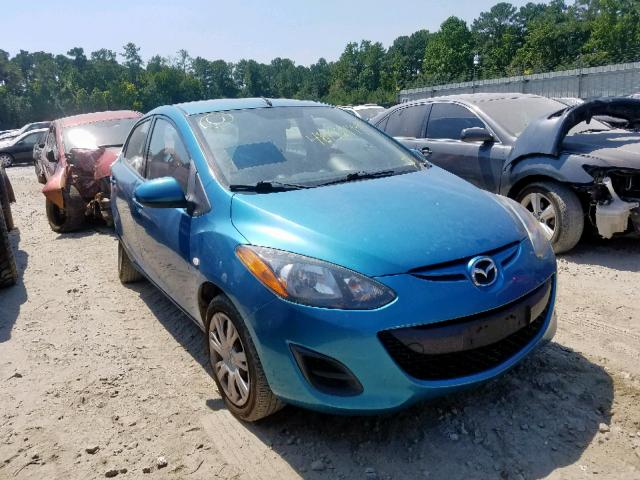 JM1DE1KY9C0136899 - 2012 MAZDA MAZDA2 BLUE photo 1