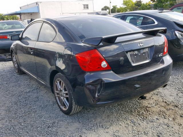 JTKDE167670193660 - 2007 TOYOTA SCION TC გრაფიტი ფოტო 3