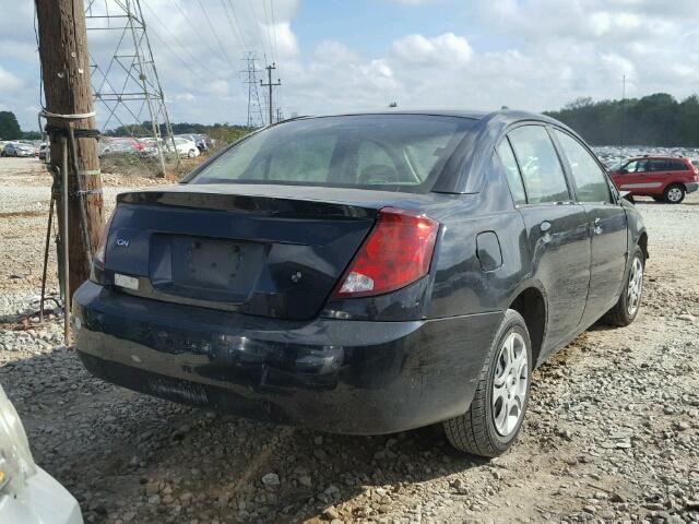 1G8AJ52F24Z143964 - 2004 SATURN ION LEVEL BLACK photo 4
