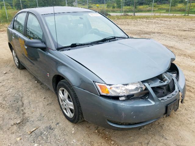 1G8AJ55F57Z168017 - 2007 SATURN ION LEVEL CHARCOAL photo 1