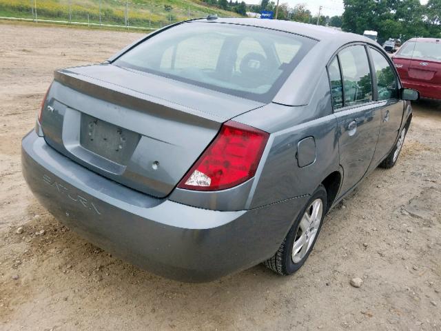 1G8AJ55F57Z168017 - 2007 SATURN ION LEVEL CHARCOAL photo 4
