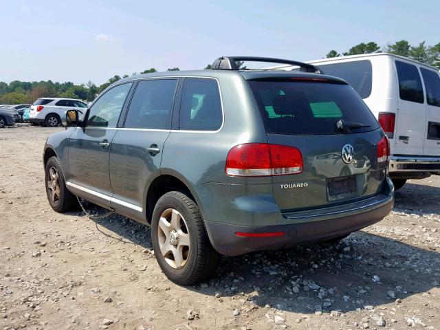 WVGZG77L45D066803 - 2005 VOLKSWAGEN TOUAREG 3. GREEN photo 3