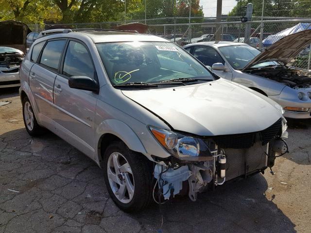 5Y2SL62803Z461284 - 2003 PONTIAC VIBE SILVER photo 1