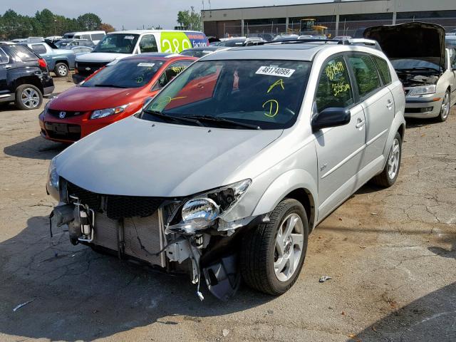 5Y2SL62803Z461284 - 2003 PONTIAC VIBE SILVER photo 2