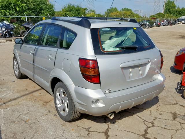 5Y2SL62803Z461284 - 2003 PONTIAC VIBE SILVER photo 3