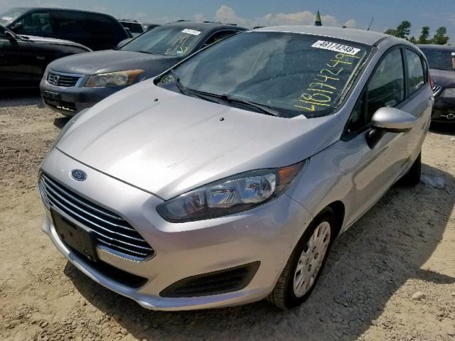 3FADP4TJ3EM236242 - 2014 FORD FIESTA S SILVER photo 2