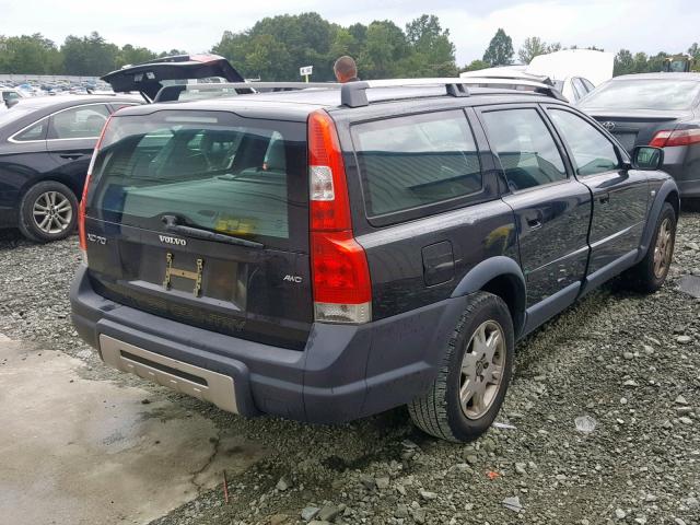 YV1SZ592151173974 - 2005 VOLVO XC70 GRAY photo 4