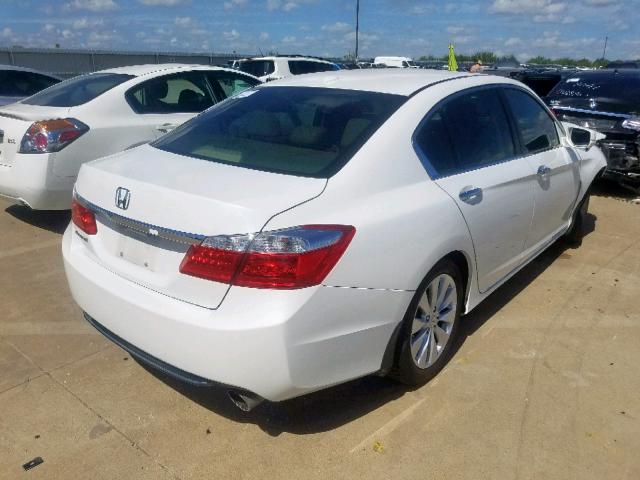 1HGCR2F82EA299294 - 2014 HONDA ACCORD EXL WHITE photo 4