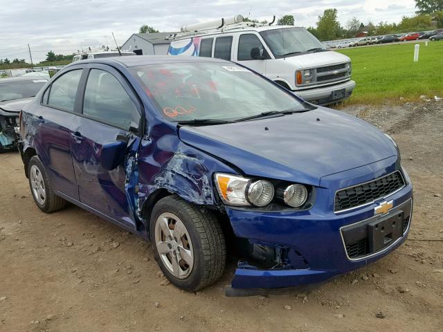 1G1JA5SH3E4220291 - 2014 CHEVROLET SONIC LS 蓝色 照片 1