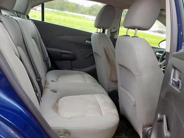 1G1JA5SH3E4220291 - 2014 CHEVROLET SONIC LS 蓝色 照片 6