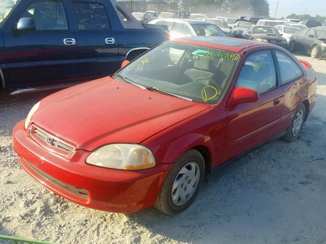 1HGEJ8248VL101537 - 1997 HONDA CIVIC EX RED photo 2