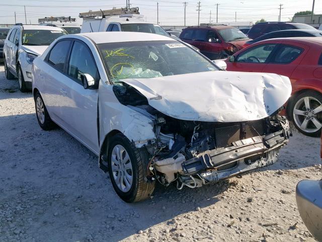 KNAFU4A22D5655191 - 2013 KIA FORTE EX WHITE photo 1