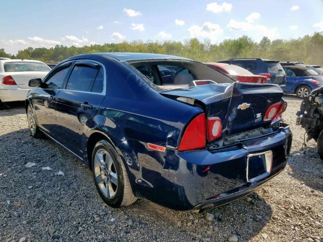 1G1ZC5E03AF167237 - 2010 CHEVROLET MALIBU 1LT BLUE photo 3