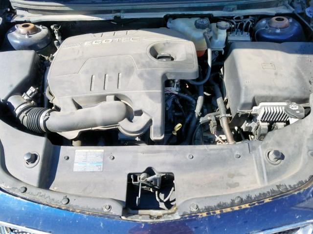 1G1ZC5E03AF167237 - 2010 CHEVROLET MALIBU 1LT BLUE photo 7