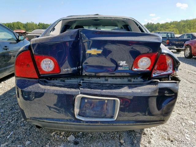 1G1ZC5E03AF167237 - 2010 CHEVROLET MALIBU 1LT BLUE photo 9