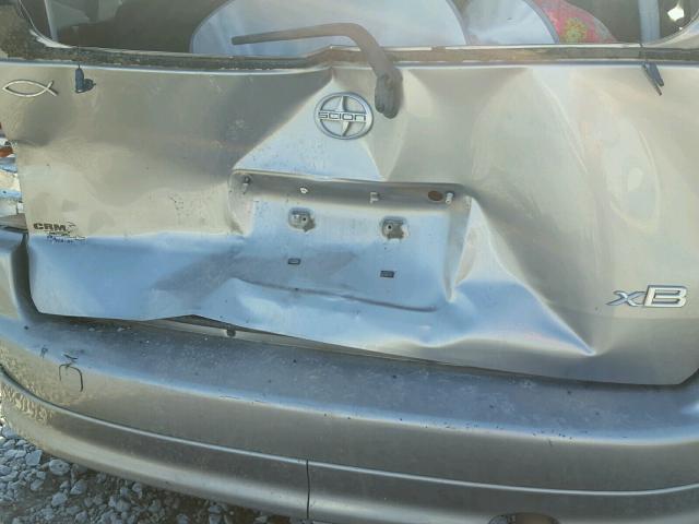 JTLKT324254016450 - 2005 TOYOTA SCION XB Күміс фото 10