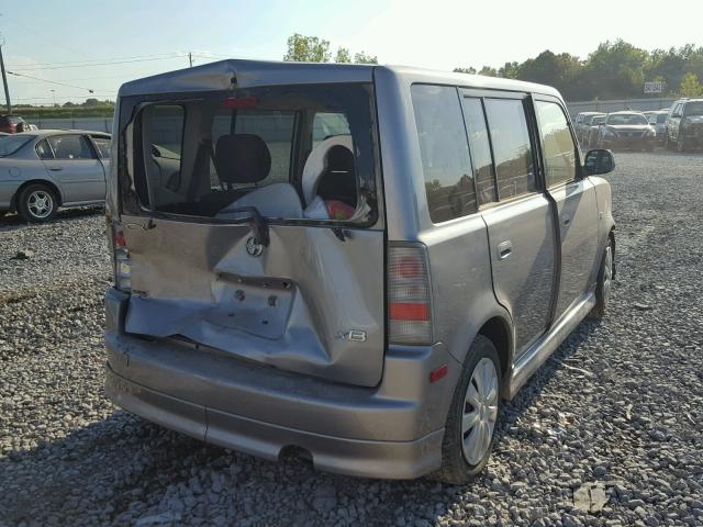 JTLKT324254016450 - 2005 TOYOTA SCION XB Күміс фото 4