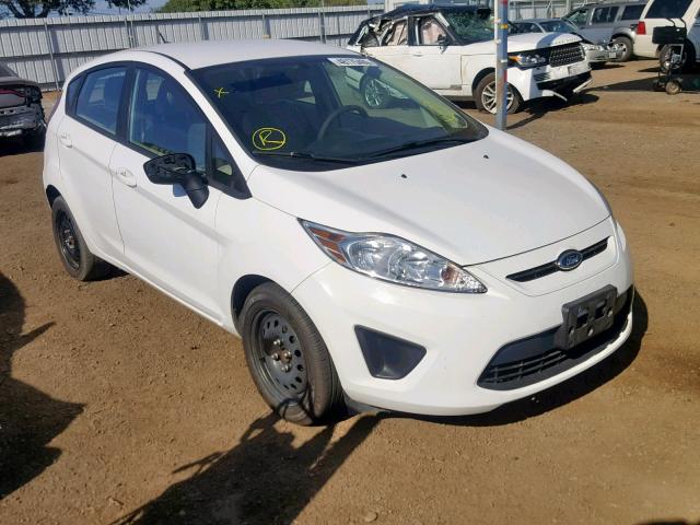 3FADP4TJ6DM141186 - 2013 FORD FIESTA S WHITE photo 1