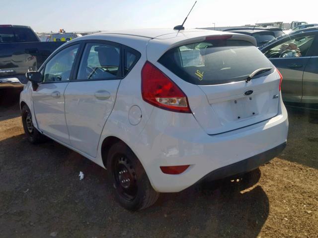 3FADP4TJ6DM141186 - 2013 FORD FIESTA S WHITE photo 3