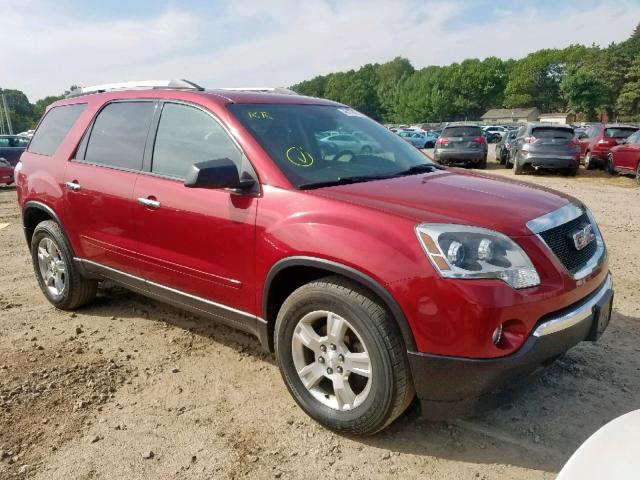 1GKKVPED0CJ379129 - 2012 GMC ACADIA SLE RED photo 1