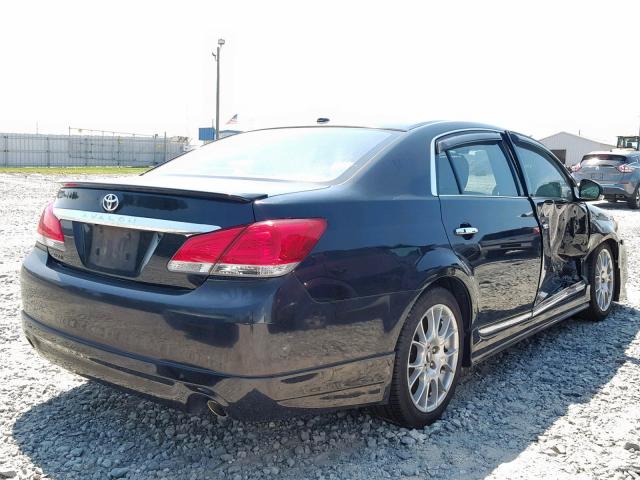 4T1BK3DB1BU410569 - 2011 TOYOTA AVALON BAS BLACK photo 4