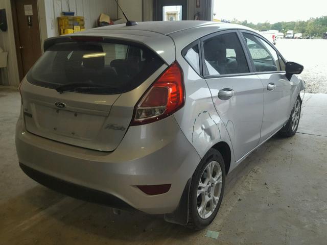 3FADP4EJ9EM171720 - 2014 FORD FIESTA SE SILVER photo 4