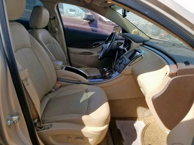 1G4GF5E35CF290018 - 2012 BUICK LACROSSE P GOLD photo 5