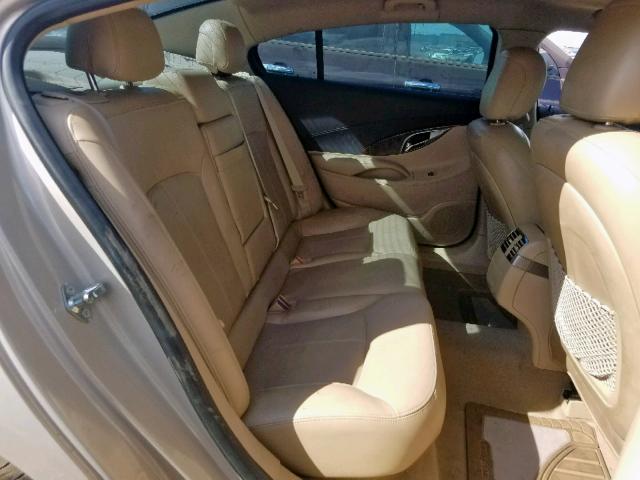 1G4GF5E35CF290018 - 2012 BUICK LACROSSE P GOLD photo 6