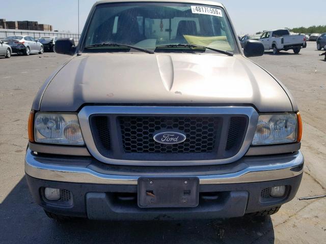 1FTZR45E14PA95979 - 2004 FORD RANGER SUP BROWN photo 9