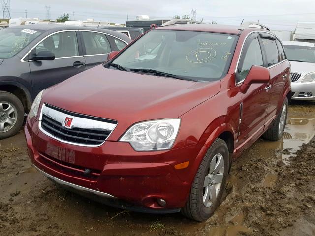 3GSDL53709S513824 - 2009 SATURN VUE XR RED photo 2