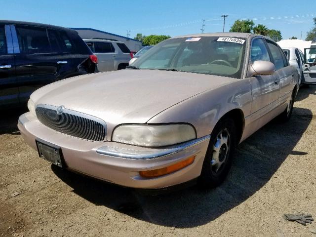 1G4CU5210W4644468 - 1998 BUICK PARK AVENU TEAL photo 2