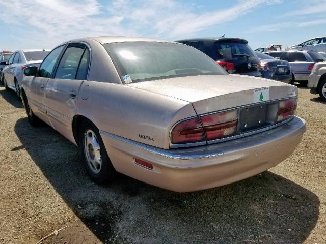 1G4CU5210W4644468 - 1998 BUICK PARK AVENU TEAL photo 3