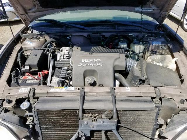 1G4CU5210W4644468 - 1998 BUICK PARK AVENU TEAL photo 7