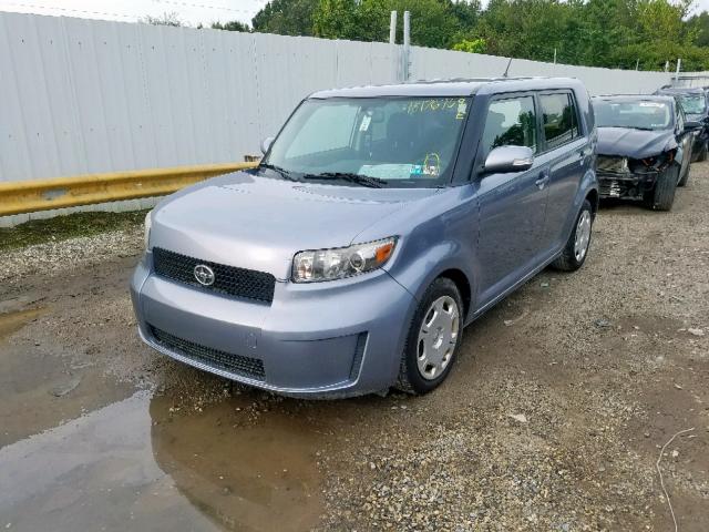 JTLZE4FE2A1109286 - 2010 TOYOTA SCION XB ლურჯი ფოტო 2