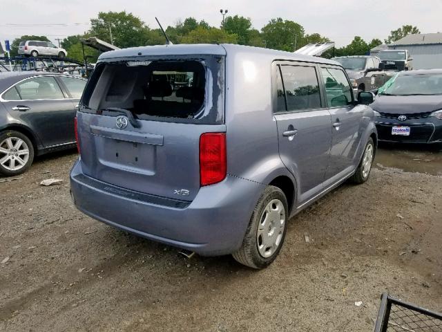 JTLZE4FE2A1109286 - 2010 TOYOTA SCION XB ლურჯი ფოტო 4
