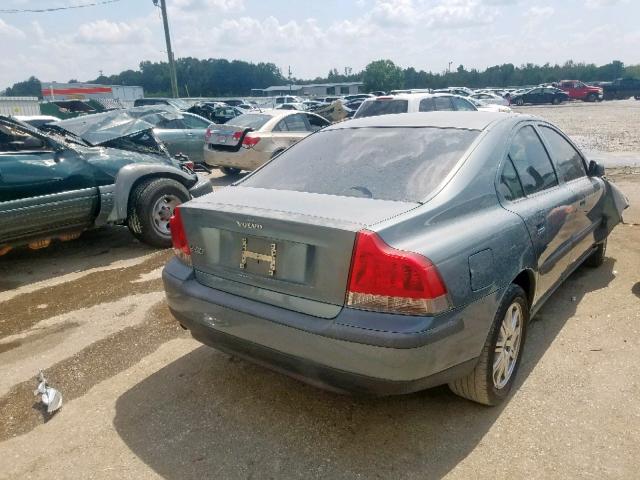 YV1RS61T242338744 - 2004 VOLVO S60 GREEN photo 4