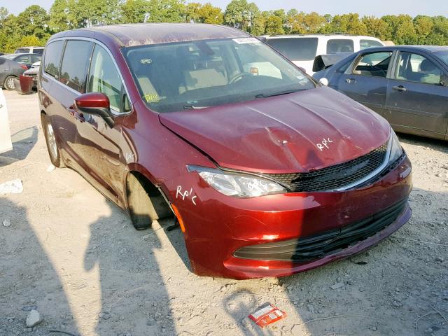 2C4RC1DG2HR769662 - 2017 CHRYSLER PACIFICA T MAROON photo 1