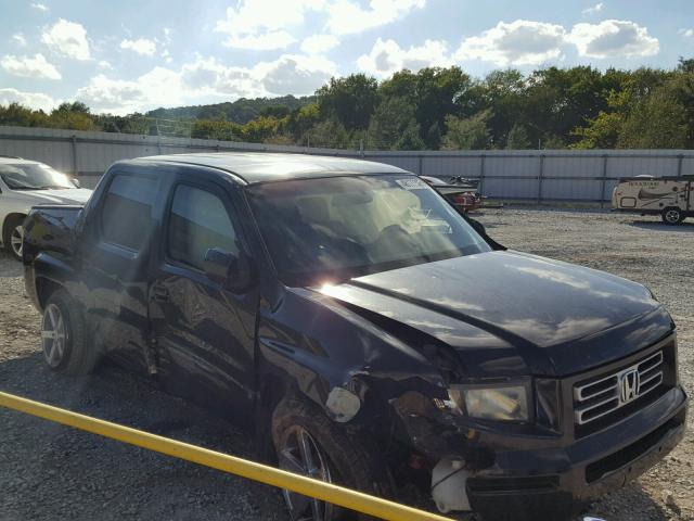 2HJYK16488H524190 - 2008 HONDA RIDGELINE BLACK photo 1