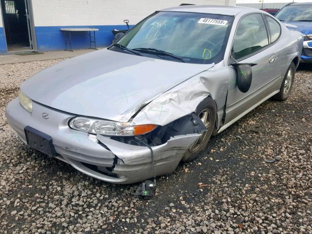 1G3NL12F83C262887 - 2003 OLDSMOBILE ALERO GL SILVER photo 2