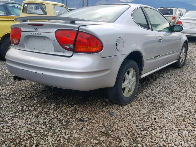 1G3NL12F83C262887 - 2003 OLDSMOBILE ALERO GL SILVER photo 4