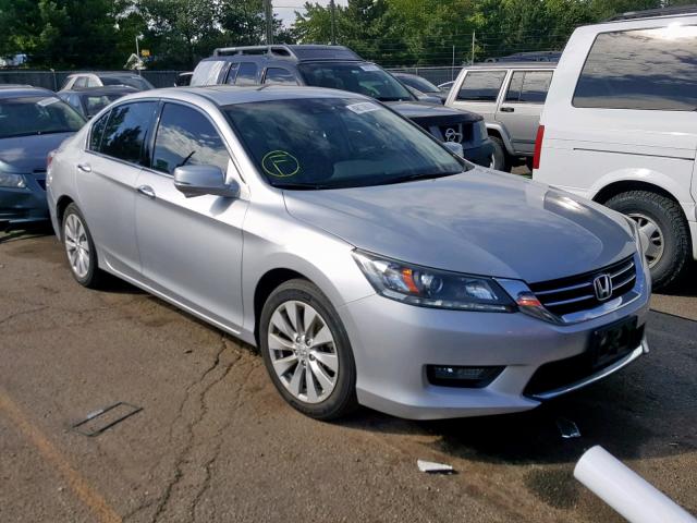 1HGCR3F86FA021697 - 2015 HONDA ACCORD EXL SILVER photo 1