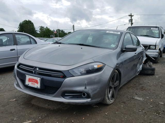 1C3CDFBH9DD231571 - 2013 DODGE DART SXT GRAY photo 2