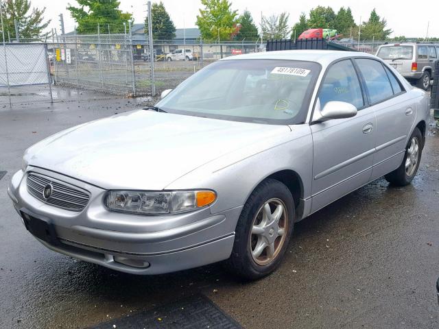 2G4WB52K641350447 - 2004 BUICK REGAL LS SILVER photo 2